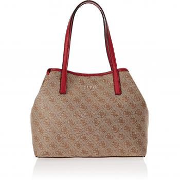 Guess - Vikky, Bolsos totes Mujer, Marrón