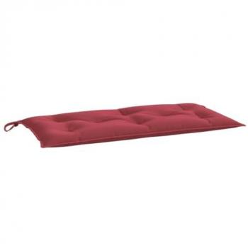 Almohada para Banco Vino Rojo 100x50x7 cm en Tela Oxford