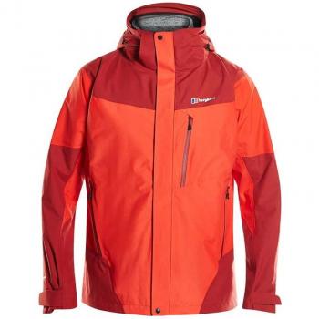 Chaqueta Berghaus Arran Waterproof Roja para hombre, ideal para actividades al aire libre