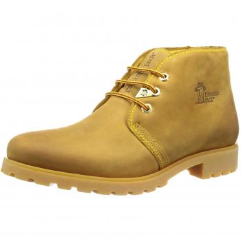 Panama Jack Vintage Brogue Lace-Up Boots for Women in Yellow