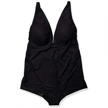 Maidenform Cover Your Body - Cubra su Mono de Escultura de Bases, Negro, XXL para Mujer