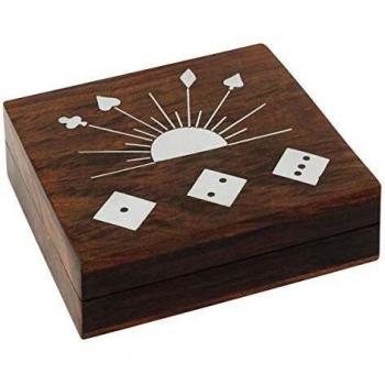 SIGRIS Decor and Go Cajas Cartas Y Dados Juegos World Map
