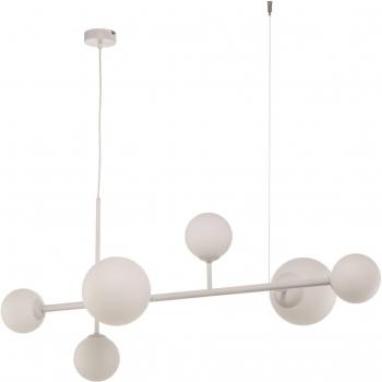 Aldex Lámpara colgante Dione 6 Blanco
