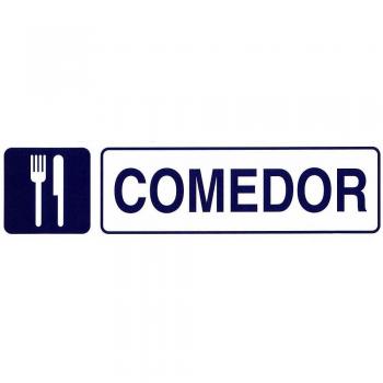 Rotulo Adhesivo 250x63 mm. Comedor