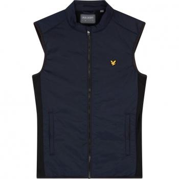 Lyle & Scott Men's Sleeveless Golf Vest - Navy
