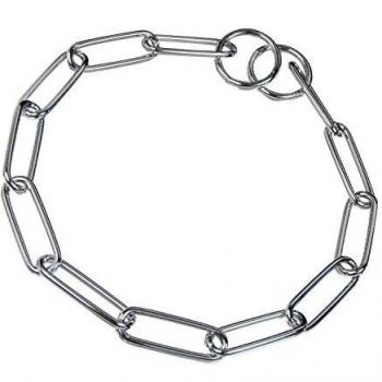 Collar para Perro Hs Sprenger Largo 66 cm, acero inoxidable, diseño ajustable, resistente a la corrosión, ideal para adiestramiento y control de perros grandes