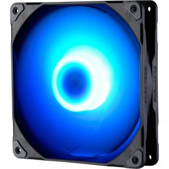 Phanteks M25-140 Ventilador Suplementario DRGB 140mm Negro, Ventilador PWM D-RGB de 140mm con iluminación RGB direccionable, diseño optimizado para flujo de aire y presión estática, funcionamiento