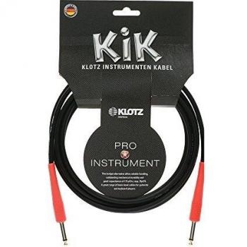 Klotz KIKC6.0PP3 - Cable de instrumento, 6 m, color rojo