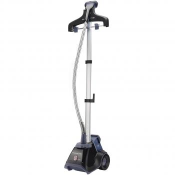 Rowenta Compact Valet - Centro de Planchado Vertical con Cepillo para Tejidos y Quitapelusas, 1500W, Acero Inoxidable