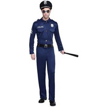 Kimokawaii Disfraz POLICIA Talla S TAMAÑO Adulto