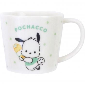 Taza de Cerámica Pochacco Sanrio 280ml Apta para Microondas y Lavavajillas