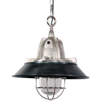 Lámpara Colgante Industrial Tuk Ø 41 cm de Aluminio Negro con E27