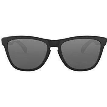 Oakley Unisex-Adult's Frogskins 24-297 Sunglasses, Matte Black, 55
