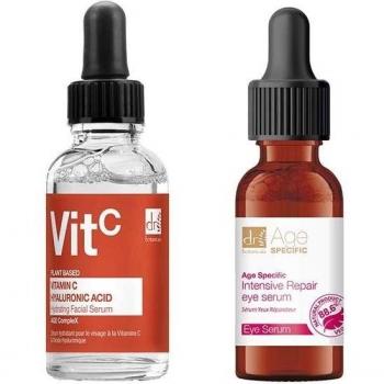 Dr. Botanicals Set Antiedad con Vitamina C y Ácido Hialurónico