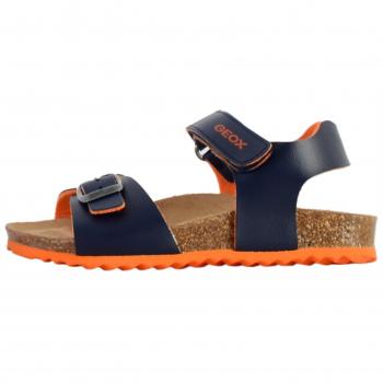 Sandalias de Niño y Niña GEOX J028LB 000BC J GHITA C0659 NAVY-ORANGE