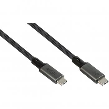 Cable USB 4.0 Gen. 2x2 (20 Gbit/s, 100 W, 8K a 30 Hz) USB-C a USB-C de 0,5 m
