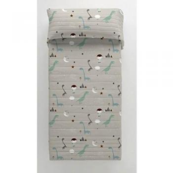 HACIENDO EL INDIO Colcha, Materiales Varios, Blanco, 200 x 260 cm
