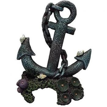 DUVO 7572027 Decoración Acuario Ancla, N 27, 16.5 x 11 x 20 cm