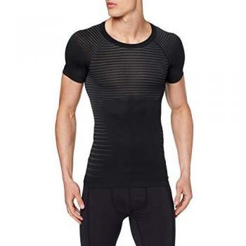Odlo Men's Performance Light Base Layer T-Shirt, Black, M