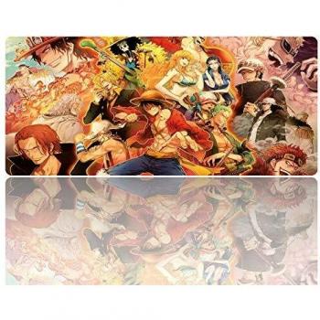 Alfombrilla de ratón para videojuegos Ruifengsheng, tamaño XXL, alfombrilla de ratón de goma antideslizante, bordes cosidos, 89 x 40 cm