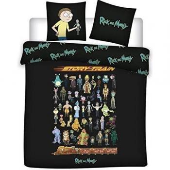 Funda nordica Rick and Morty algodon cama 135cm