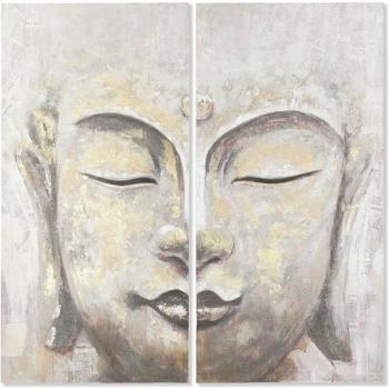 Pack 2 cuadros Buda Oriental DKD Home Decor