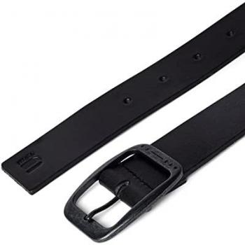 G-Star Men's Mett Black Leather Belt 70 cm