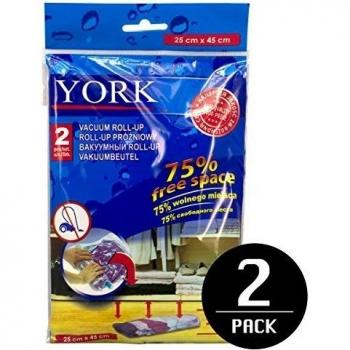 Vacío York Travel Roll-Up bolsas de almacenamiento para la ropa, 25x45 cm, 4 piezas Juego, EF349403
