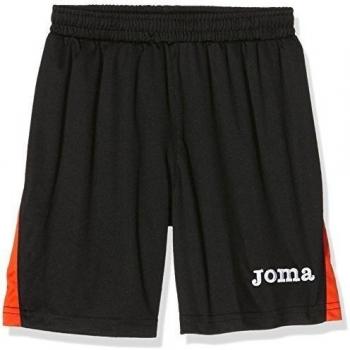 Joma Tokio - Pantalón de equipación para niños de 14 años, color negro / naranja