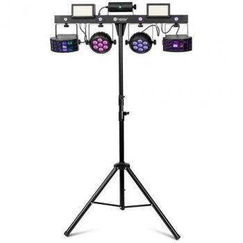 Proyector de Discoteca Colorkey CKU 3100 PARTYBAR Pro 1000 Negro
