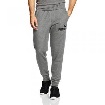 Puma Ess No. 1 - Pantalones Sweat Pants, Fl cl, hombre, Hose ESS No.1 Sweat Pants, FL cl, gris medio, extra-large