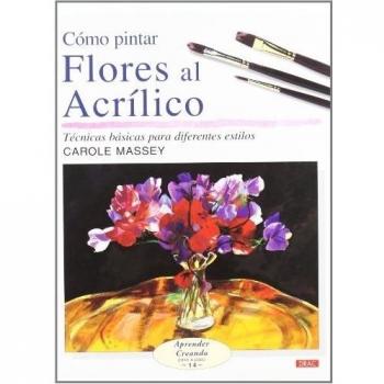 CÓMO PINTAR FLORES AL ACRÍLICO