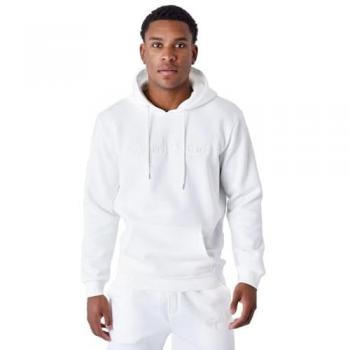 Project X Paris Essentials Hooded Sweatshirt with Logo Embroidery - Off White, XL