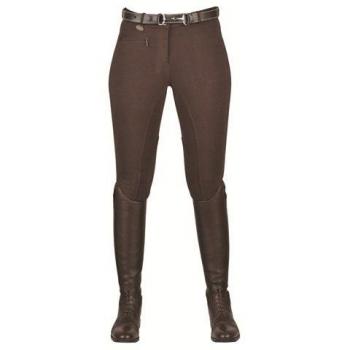 HKM Brest, Pantalones de Equitación para Mujer, Azul Oscuro, 176