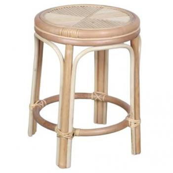 Taburete Bajo de Ratán Summer - MISTERWILS Muebles para Almas Libres