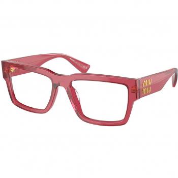 Miu Miu MU02XV 15Q1O1 Women’s Eyeglasses Clear Size 54 (Frame Only) - Blue Light Block Available