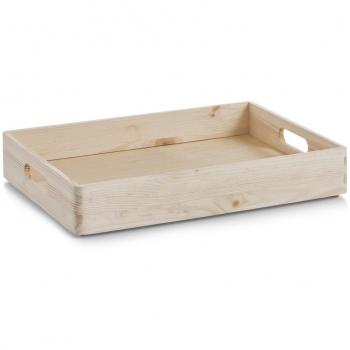 Zeller 13142 Caja Multiusos, Madera, Marrón, 39.700000000000003x29.7x7 cm