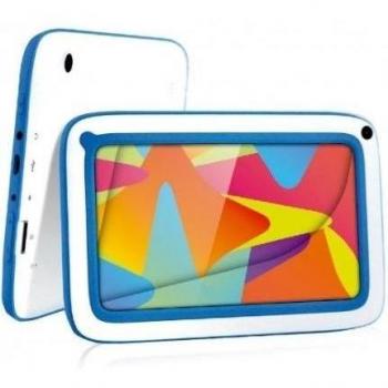 TABLET IRON 5 EVO KIDS 2+ 7 IPS 1024X600 QUAD CORE 1.3GHZ 1GB 8GB BATERIA 2500mAh MICROSD MICROUSB BT2.0 WIFI COLOR AZUL