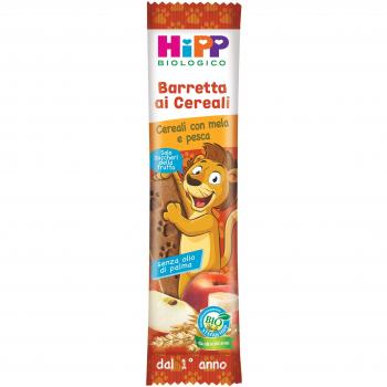 Hipp Barrita de Cereal Manzana Durazno Orgánico 20g
