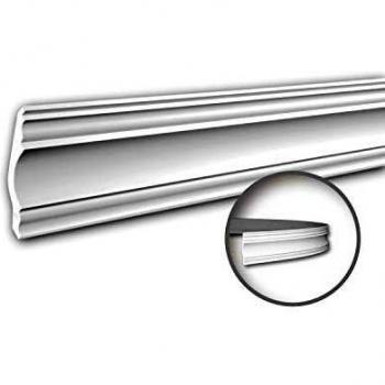 Cornisa Decorativa Flexible Profhome 150139F Estilo Neoclásico Blanco 2 m