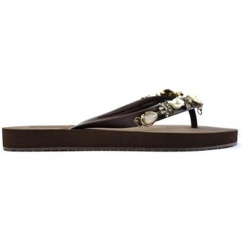 Chanclas de mujer de playa con suela de goma