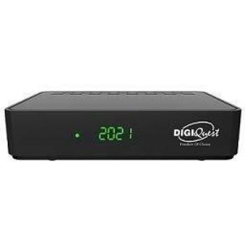 Decoder Digital Terrestre DVB-T2 G9 Full HD con Mediaplayer y Doble Control Remoto Negro