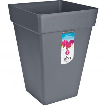 Maceta Elho Loft Urban Square High 30, Antracita