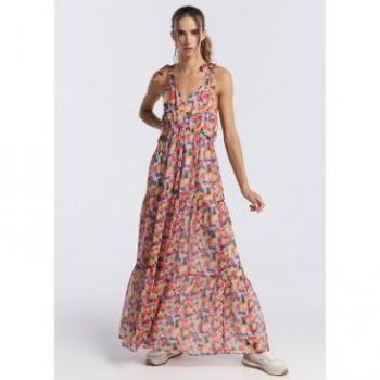 Vestido Lois Jeans - Corte Midi - Tallaje en Pulgadas - Vaqueros Mujer
