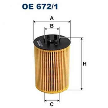Filtron OE672/1 Bloque de Motor