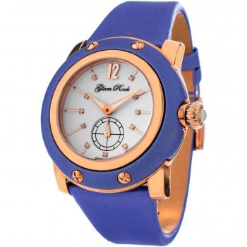 Glam Rock Reloj Mujer Analogico Cuarzo ronda swiss made con Correa de Cuero GR10050