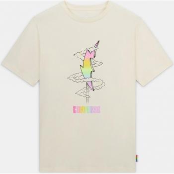 Converse - Camiseta unisex Proud To Be Ss Standard Converse, color blanco, talla S