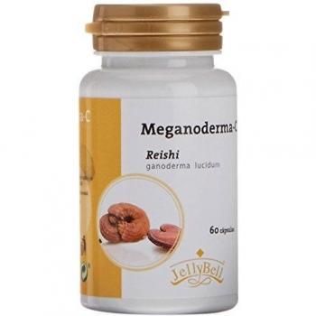 JELLYBELL Meganoderma C Reishi, Suplemento de Hierbas - 60 Cápsulas