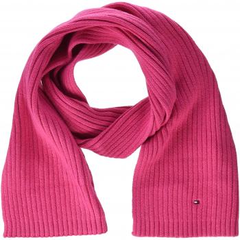 Tommy Hilfiger Pima Cotton Cashmere Scarf, Bufanda Unisex Adulto, Rosa