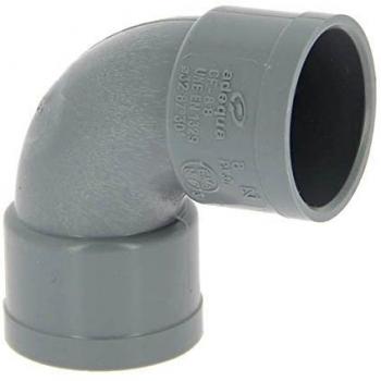 Codo PVC Evacuación 87º Hembra-Hembra Ø32mm JP GR 7037